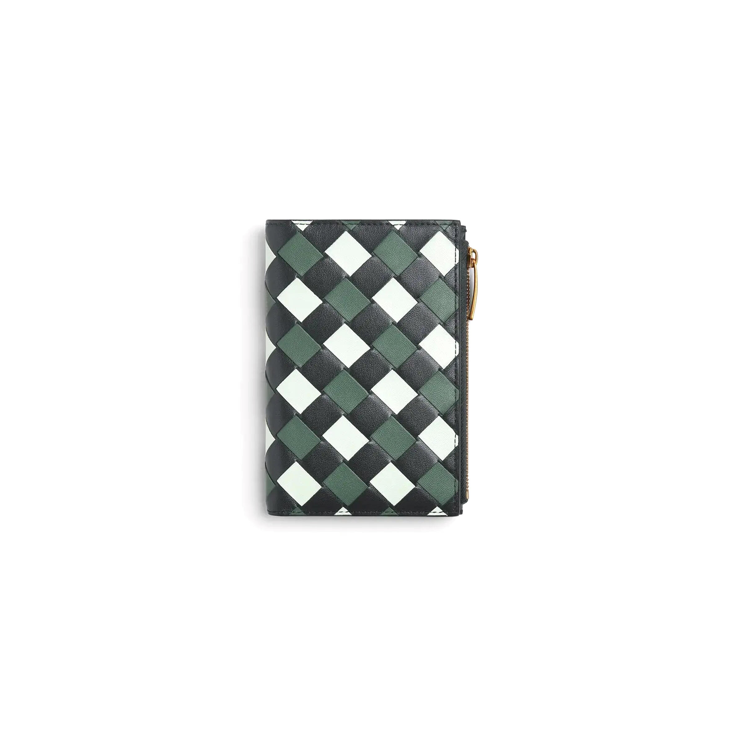 BOTTEGA VENETA INTRECCIATO MEDIUM BI-FOLD WALLET 667468 (14.5*9.3*2cm)